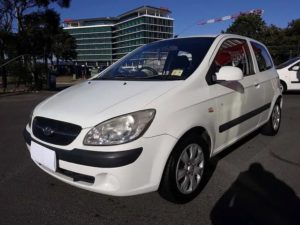 Hyundai Getz rental car